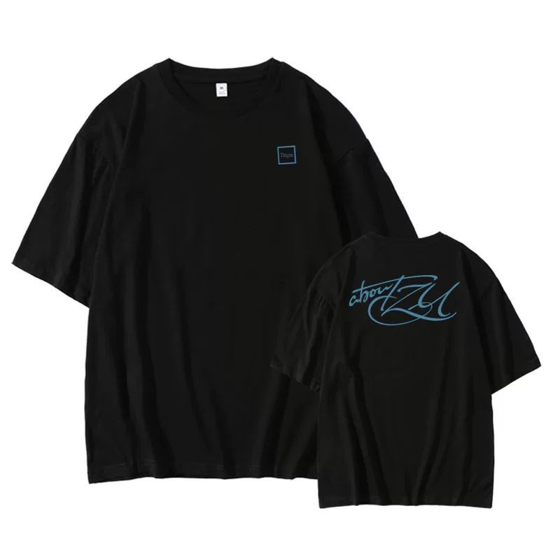 TZUYU (TWICE) 100% COTTON SHIRT (white and black)
