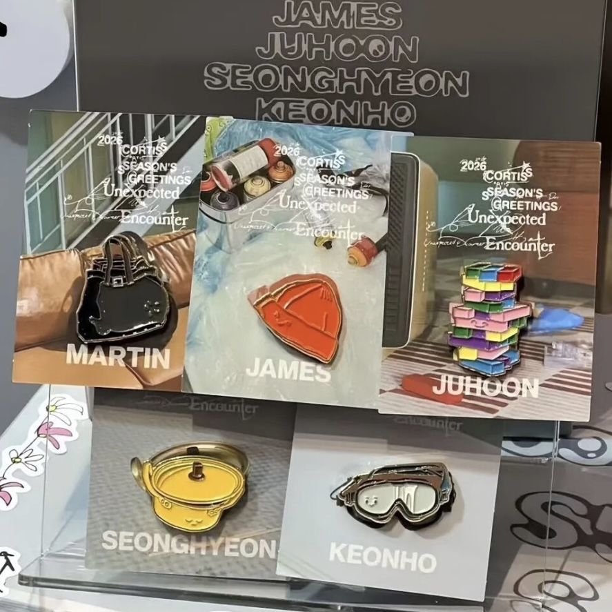 CORTIS PIN BROOCHES