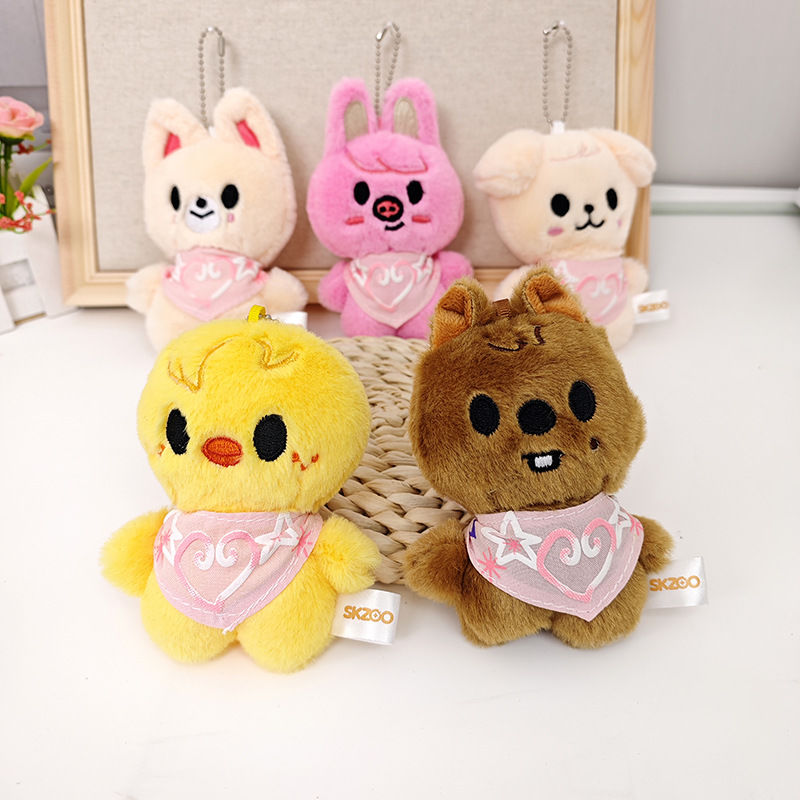STRAY KIDS  SKZ 5'CLOCK SKZOO PLUSH 10CM
